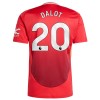 Nogometni Dres Manchester United Dalot 20 Domaći 24/25